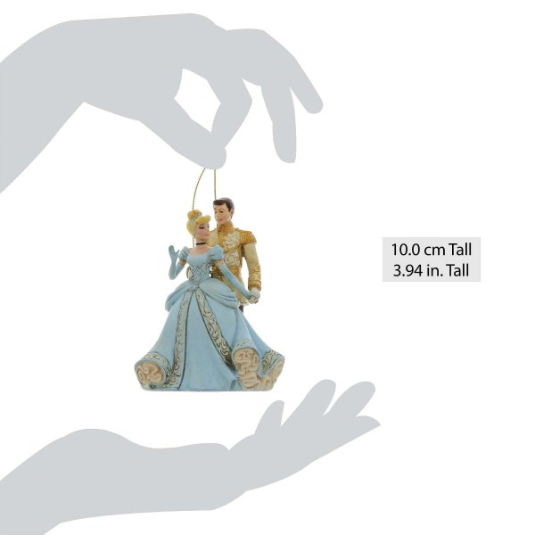 Ornement suspendu CENDRILLON et Prince - DISNEY TRADITIONS