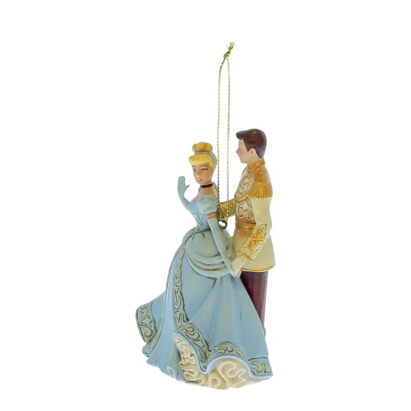 Ornement suspendu CENDRILLON et Prince - DISNEY TRADITIONS