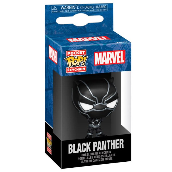 Porte-clés Pocket POP Marvel Black Panther Classics