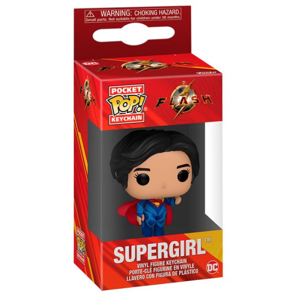 Porte-clés Pocket POP DC Comics The Flash Supergirl