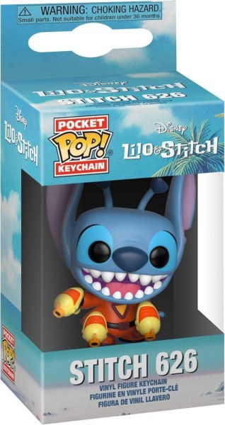 Porte-clés Pocket POP Disney Lilo & Stitch - Exclusivité Stitch