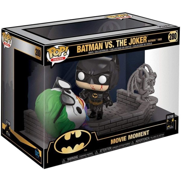 Figurine POP! 280 DC Comics Batman 80e Batman et Joker 1989