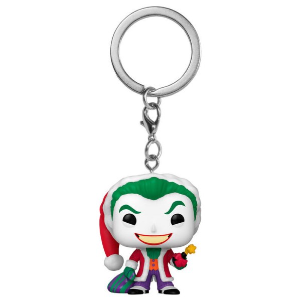 Porte-clés Pocket POP DC Comics Holiday The Joker Exclusif
