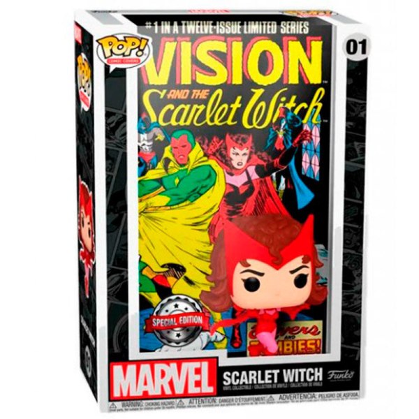 Figurine POP! 01 Marvel Scarlet Witch Exclusive