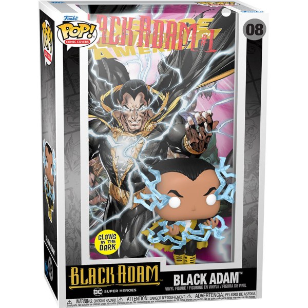 Figurine POP! 08 DC Comics Black Adam - Black Adam GD