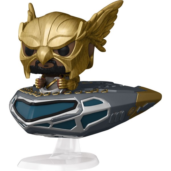 Figurine POP! 286 DC Comics Black Adam Hawkman en Cruiser