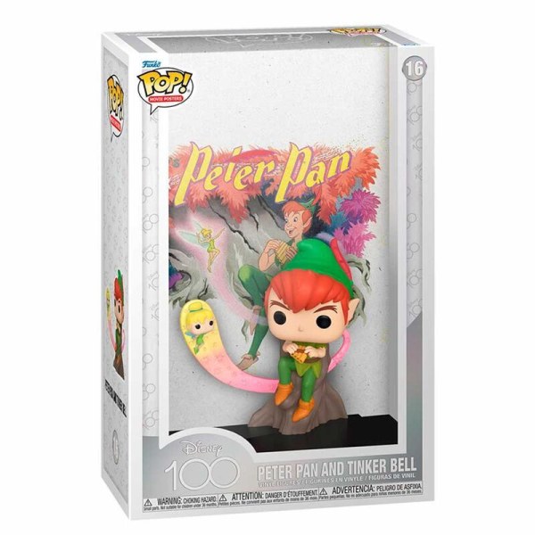 Affiche POP! 16 figurines Disney Peter Pan - Peter Pan et la Fée Clochette
