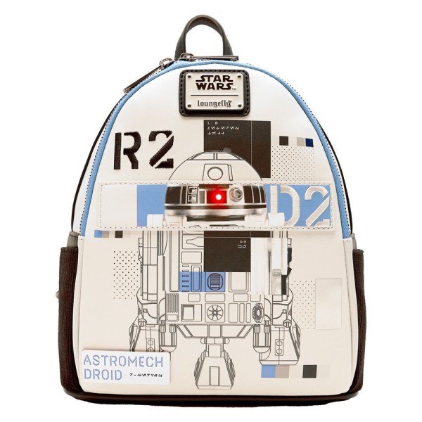 Sac à dos Loungefly Star Wars R2-D2 26 cm