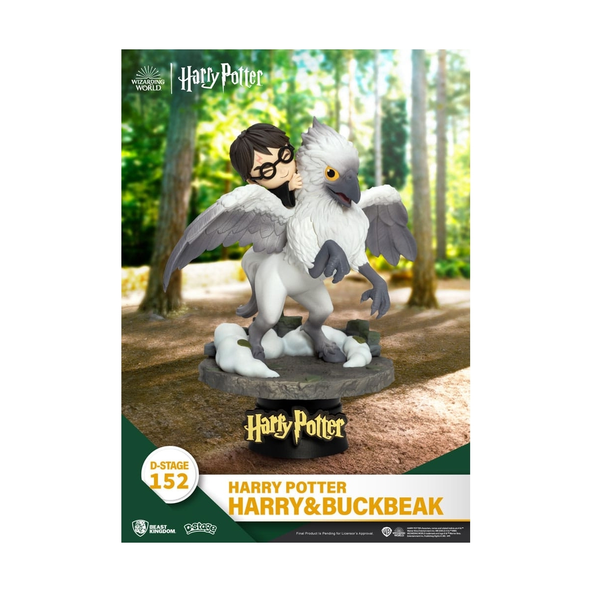 Harry Potter diorama PVC D-Stage Harry & Buckbeak 16 cm
