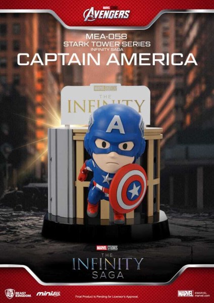 Marvel assortiment figurines Mini Egg Attack The Infinity Saga Stark Tower Series 12 cm (6)