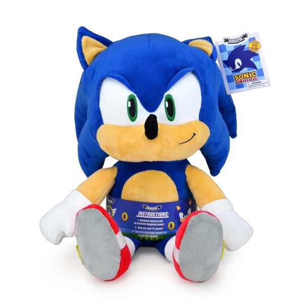 PELUCHE VIBRANTE SONIC LE HÉRISSON