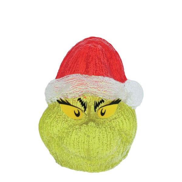 Figurine lumineuse tête du Grinch - Disney D56