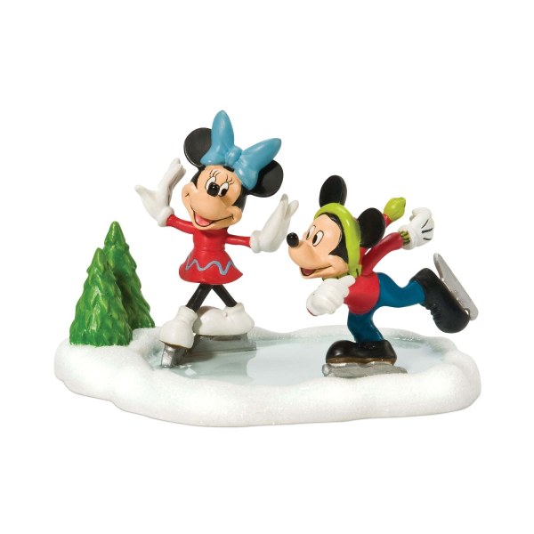 MICKEY ET MINNIE PATINAGE SUR GLACE - Disney D56