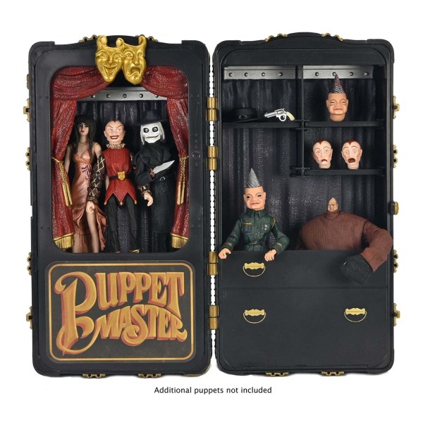 PUPPET MASTER - 7" SCALE ACTION FIGURE - LEECH WOMAN AND TOULON'S PUPPET CASE 2 PK