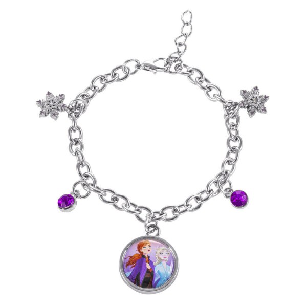 Bracelet à breloques en argent - Disney La Reine des Neiges