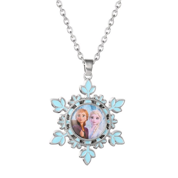 Collier Elsa et Anna - Disney La Reine des Neiges