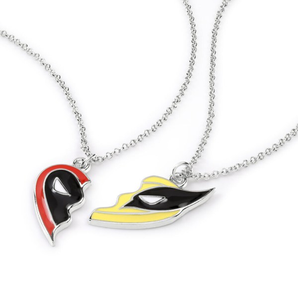 Lot de 2 colliers - Marvel Deadpool & Wolverine