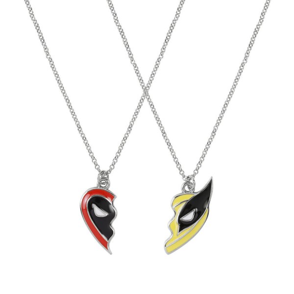Lot de 2 colliers - Marvel Deadpool & Wolverine