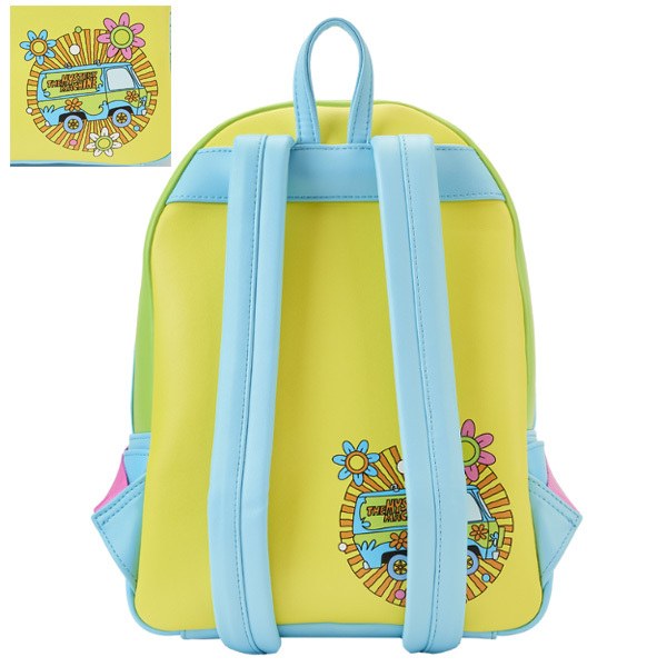 Scooby Doo Loungefly Mini Sac À Dos Psychédélique Monster Chase Gitd
