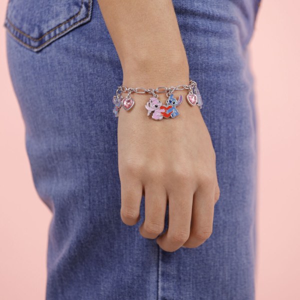 Bracelet à breloques Stitch et Angel - Disney