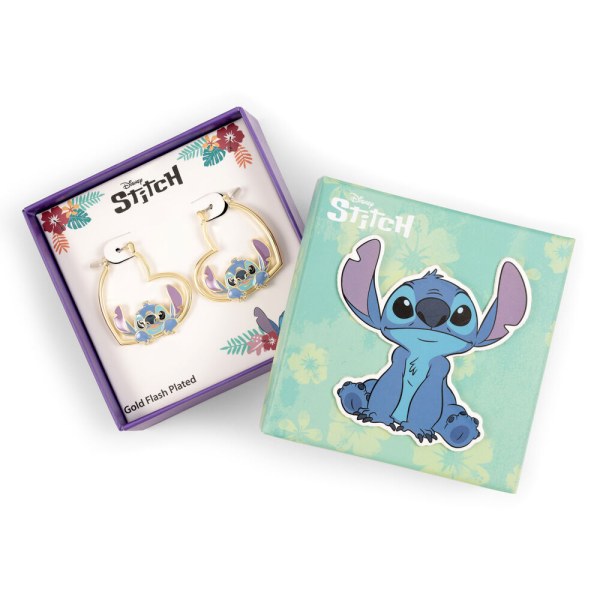 Boucles d'oreilles Love - Disney Stitch