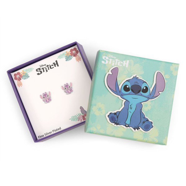 Boucles d'oreilles Angel en argent - Disney Stitch