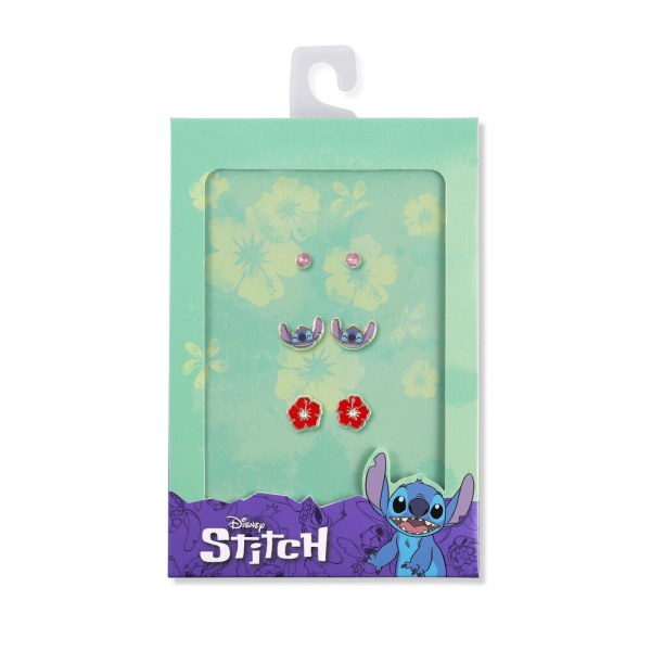 Set de 3 paires de boucles d'oreilles Stitch - Disney
