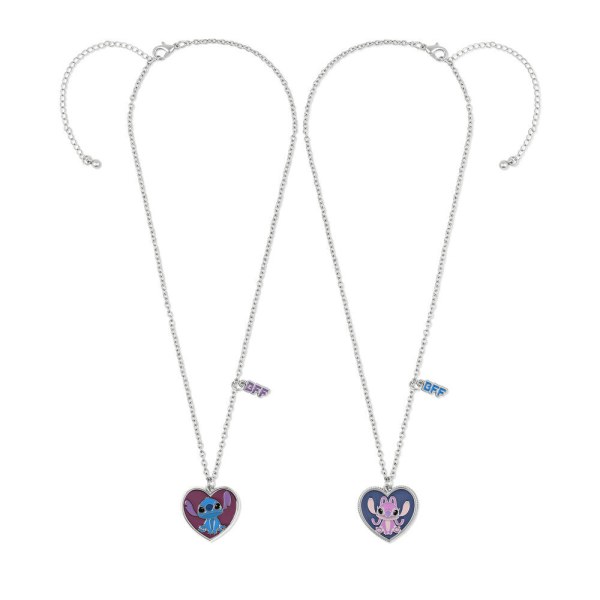 Set de 2 colliers Angel & Stitch - Disney