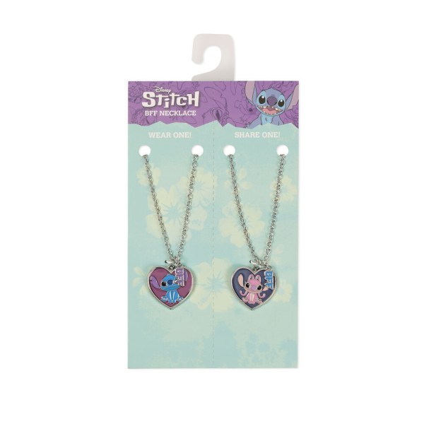 Set de 2 colliers Angel & Stitch - Disney