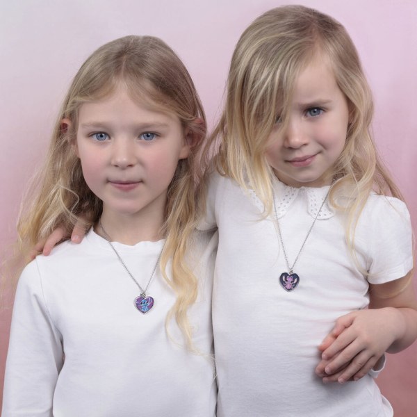 Set de 2 colliers Angel & Stitch - Disney