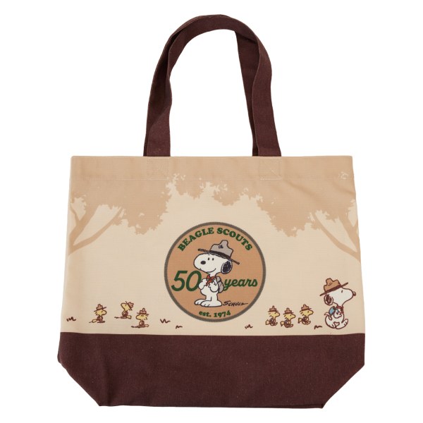 Peanuts Snoopy Loungefly Sac Tissu Beagle Scouts 50e anniversaire
