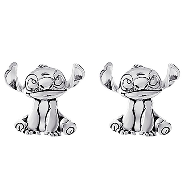 Boucles d'oreilles Stitch en argent - Disney