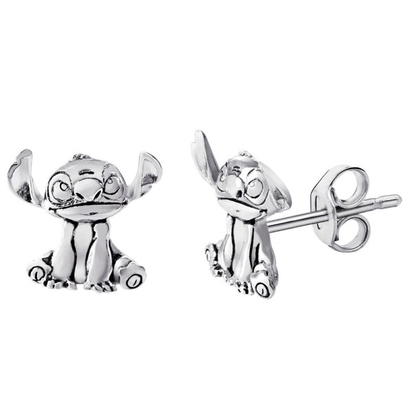 Boucles d'oreilles Stitch en argent - Disney