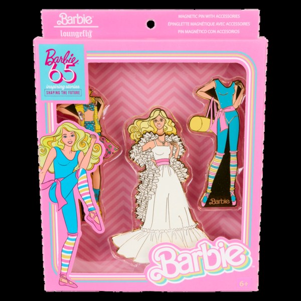 Ensemble de broches magnétiques Barbie Loungefly 65e anniversaire