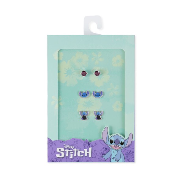 Set de 3 paires de boucles d'oreilles Stitch - Disney