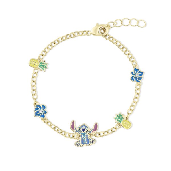 Bracelet en argent Stitch - Disney
