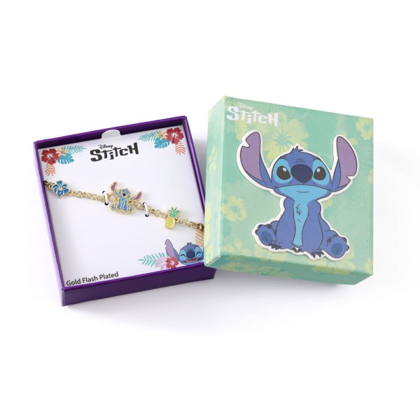 Bracelet en argent Stitch - Disney