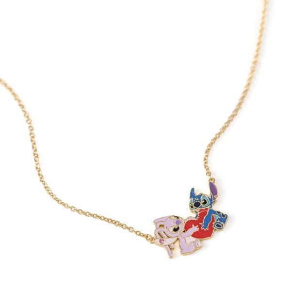 Collier Stitch & Angel - Disney