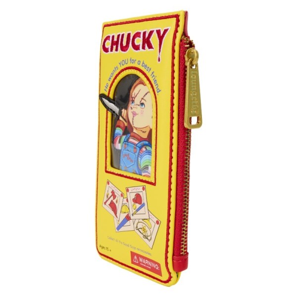 Chucky Loungefly Porte Carte Childs Play Chucky Box