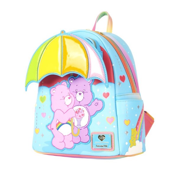 Care Bears Bisounours Loungefly Mini Sac à Dos Arc-en-ciel