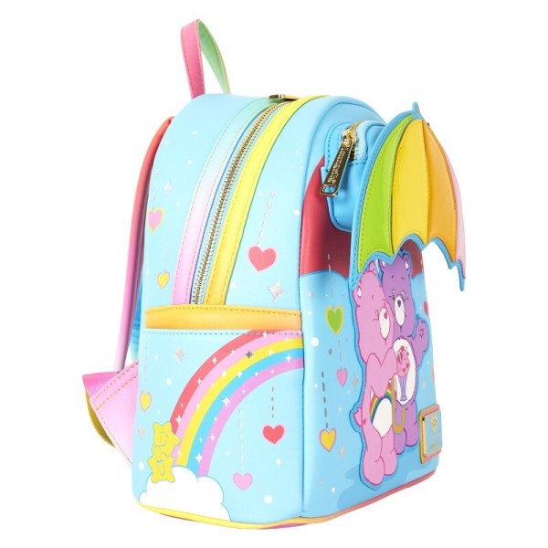 Care Bears Bisounours Loungefly Mini Sac à Dos Arc-en-ciel