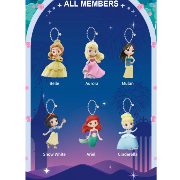 Porte-clés Disney Mystery Box Collection Princesse