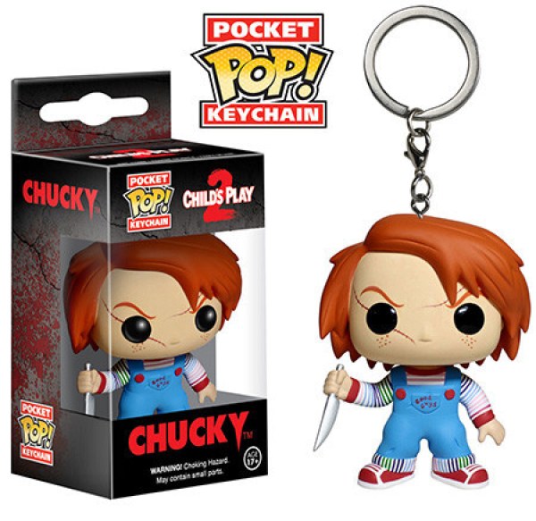 Horreur Porte clé Pocket Pop Chucky 4cm