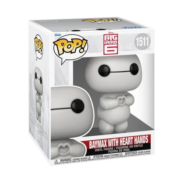 Disney Pop! 1511 Super Big Hero 6 Baymax Mains en cœur