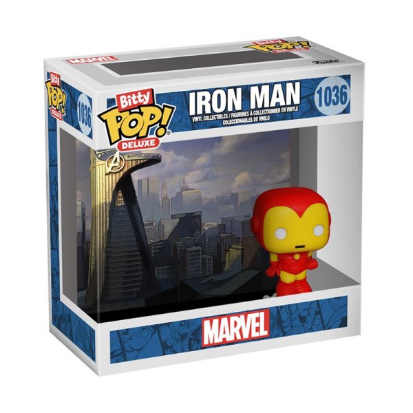 Marvel des Avenger Iron Man de Deluxe Bitty Pop de Marvel