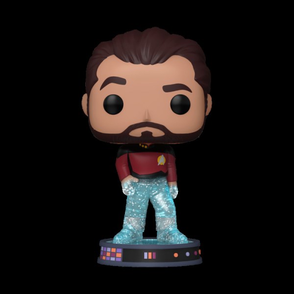 Star Trek Pop Plus! 1688 Transporter Riker