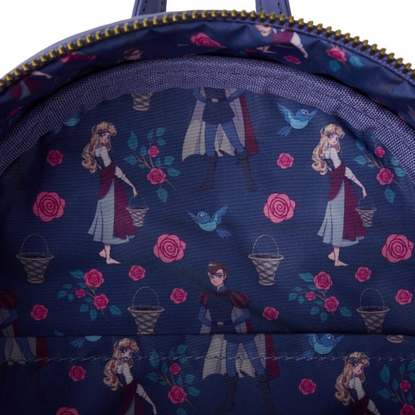 MINI SAC À DOS PRINCESSE AURORE ET PRINCE PHILLIP - LA BELLE AU BOIS DORMANT - DISNEY LOUNGEFLY