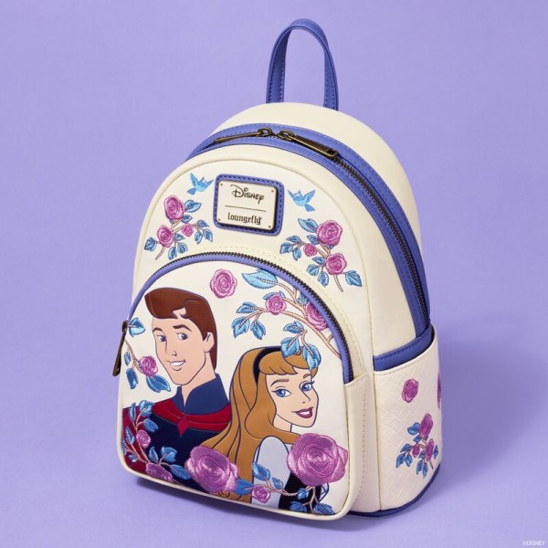 MINI SAC À DOS PRINCESSE AURORE ET PRINCE PHILLIP - LA BELLE AU BOIS DORMANT - DISNEY LOUNGEFLY