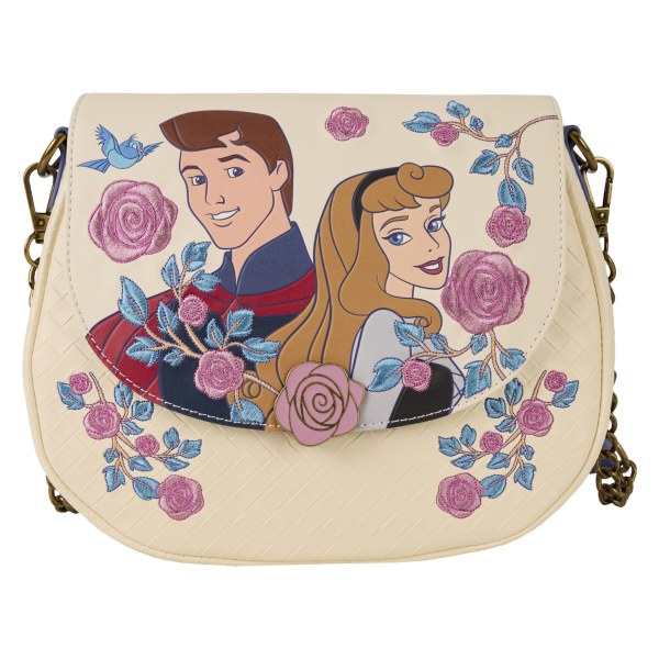 SAC AURORE PRINCESSE AURORE ET PRINCE SAC BANDOULIÈRE - LA BELLE AU BOIS DORMANT - DISNEY LOUNGEFLY