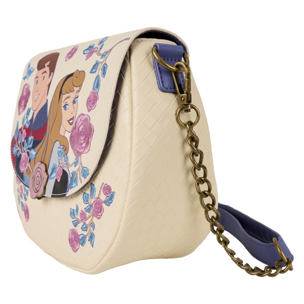 SAC AURORE PRINCESSE AURORE ET PRINCE SAC BANDOULIÈRE - LA BELLE AU BOIS DORMANT - DISNEY LOUNGEFLY
